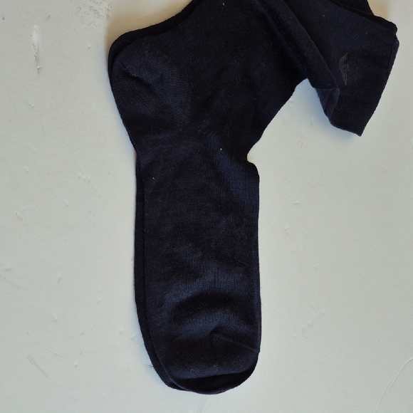 Emporio Armani Navy Blue Dress Socks Premium Accessories - Picture 3 of 5